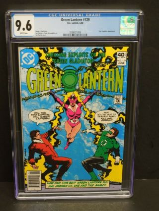 Dc Comics Green Lantern 129 1980 Cgc 9.  6 Wp Star Sapphire Appearance