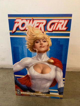 Sideshow Collectibles POWER GIRL Premium Format Statue EXCLUSIVE 341/1250 9