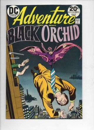 Adventure Comics 430,  Vf/nm,  Tony Dezuniga,  Black Orchid,  1938 1973,  Dc