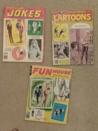 Bill Ward Fabulous Three Pak Of Humorama Magazines And Visual Varietiescomics