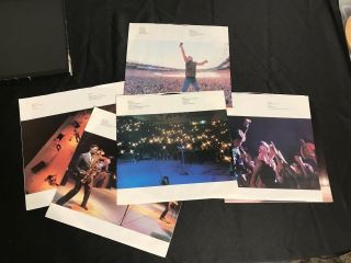 BRUCE SPRINGSTEEN LIVE 75 - 85 BOX SET - 5 Vinyl Record w/covers,  33 page booklet 7