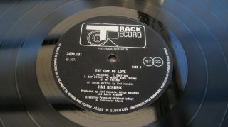 Jimi Hendrix - The Cry Of Love 1971 Uk Lp 1st Press Near Audio