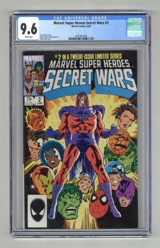 Marvel Heroes Secret Wars 2 1984 Cgc 9.  6 2021907006