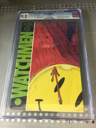 Dc Comics Watchmen 1 - 1986 Cgc 9.  2 Wp 1st Rorschach Ozymandias Dr.  Manhattan