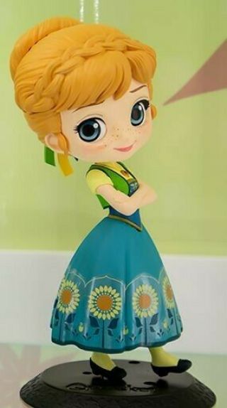 Ec Banpresto Q Posket Disney Characters Figure Frozen Anna Surprise Coordinate A