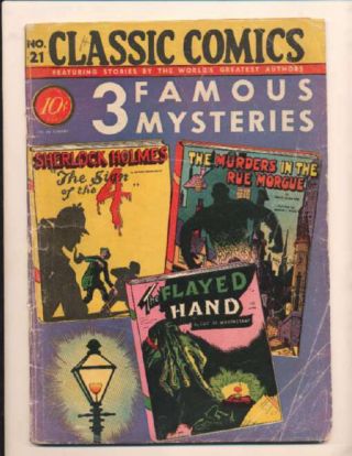 Classics Illustrated (1941 Series) 21 Hrn 21 In G Cond.  Gilberton Comics [ 75]