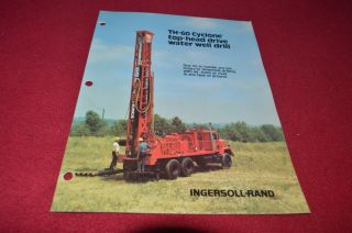 Ingersoll Rand Th - 60 Cyclone Drill Rig Dealer 