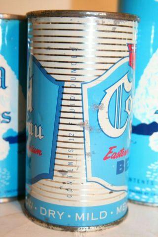 Cold Brau Beer 12 oz flat top beer can - Schoenhofen Edelweiss Co. ,  Chicago,  ILL 5