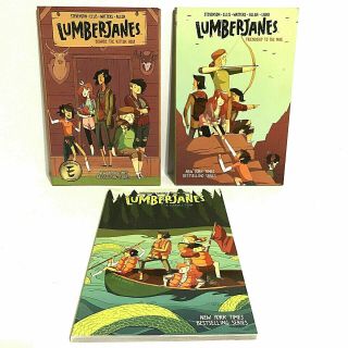 Lumberjanes Volumes 1,  2 & 3 Trade Paperbacks Boom Box