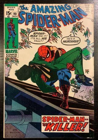 Spider - Man 90 - Nov 1970 - Lee & Kane - And Death Shall Come