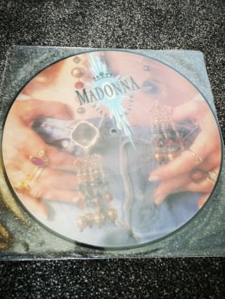 Madonna Like A Prayer Vinyl Picture Disc Album Rare Lovely Great Cond