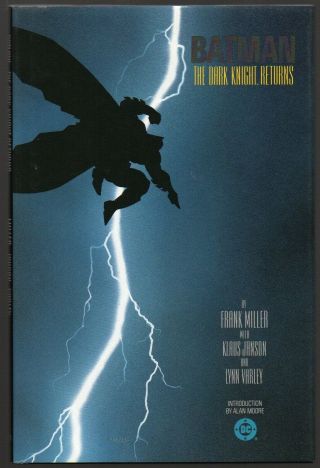 Batman: The Dark Knight Returns Hc 1st 1986 Signed By Frank Miller - Gorgeous