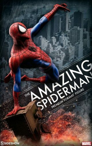 Sideshow Spider - Man Premium Format 1:4 Scale Statue Marvel