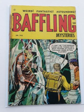 Baffling Mysteries Comic 24 (1955) Pre - Code Horror Periodical House Ace