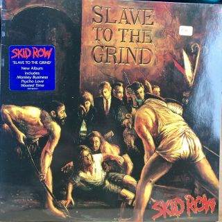 Skid Row - Slave To The Grind/ Eu,  1st Press/ Vinyl Lp W/ Hype Sticker