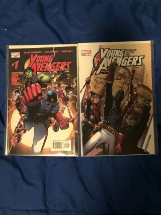 Young Avengers 1 - 8 Complete Nm 2005