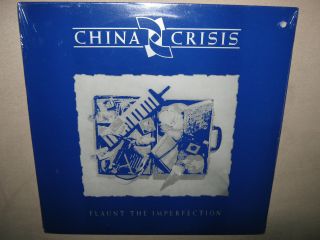 China Crisis Flaunt The Imperfection Rare Factory Vinyl Lp 1985 Minty