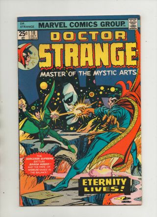 Doctor Strange 10 - Eternity Lives - (grade 8.  0) 1975