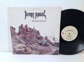 Death Angel - The Ultra Violence - Enigma 1987 W/ Insert Thrash Metal