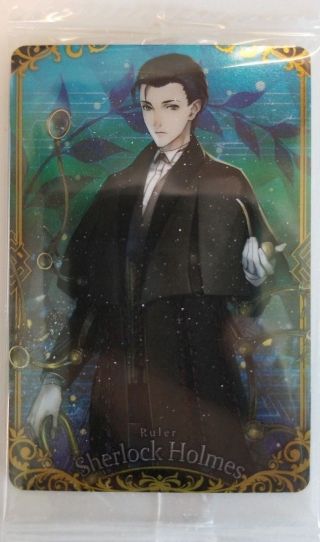 Ruler Sherlock Holmes Fate Grand Order Fgo Wafer Card Bandai Vol 3 R20