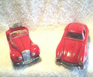 Vintage Toys Cars Corgi Diecast Mercedes Benz 300sl Mg - Tf Great Britain Red (2)
