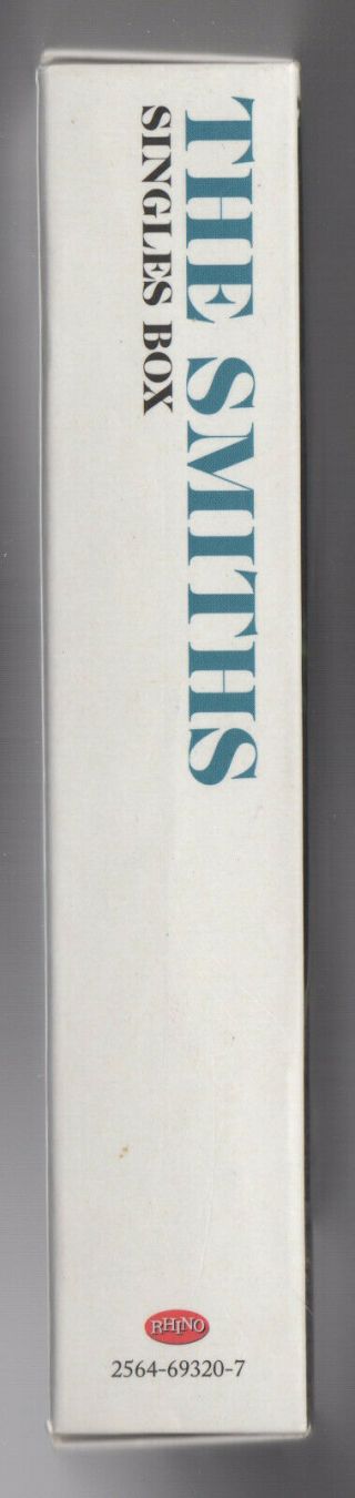 THE SMITHS Singles Box 12x7  45 Box Set / Pins / Poster / Insert EX Morrissey 3