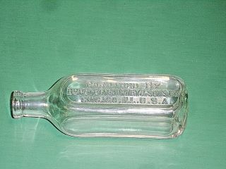 Dr Peter Fahrney & Sons Co.  Vintage Medicine Bottle Chicago Illinois