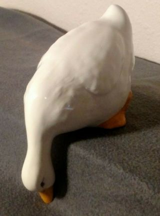 Vintage Hand Painted Ceramic Duck Shelf Decoration Lasting Products Made U.  S.  A.