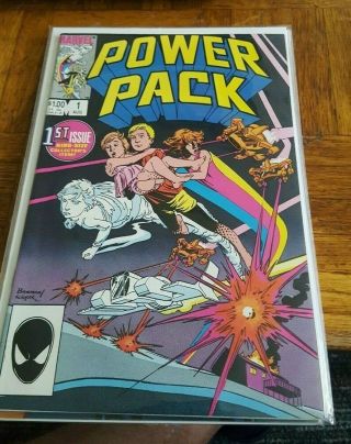 Power Pack 1 1st Of App The Power Pack 1984 Marvel Comics Fantastic Four