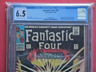 Fantastic Four 52 & 53 (CGC 4.  0 & 6.  5) - FIRST & SECOND App ' s Black Panther 8