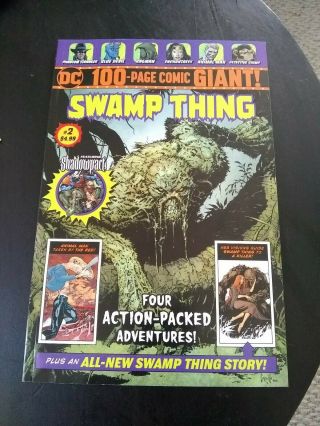 Dc Swamp Thing Giant 2 100 Page Walmart Exclusive Vf -