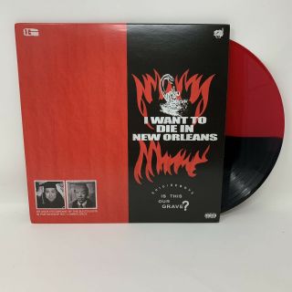 Suicideboys - I Want To Die In Orleans Vinyl Record Lp Red & Black Split
