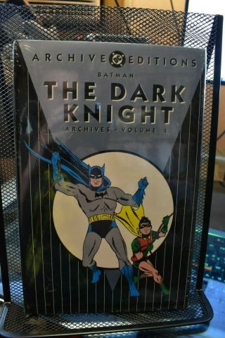 Batman The Dark Knight Archives Volume 4 Dc Hardcover Rare Oop Bob Kane