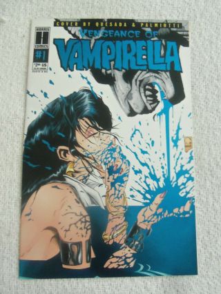 Vengeance Of Vampirella 1 Royal Blue Edition Limited To 100 Comics Nm 1994