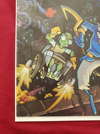 The Adventures Of Sly Cooper comic Issue 2 VF RARE 3