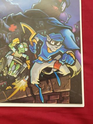 The Adventures Of Sly Cooper comic Issue 2 VF RARE 4