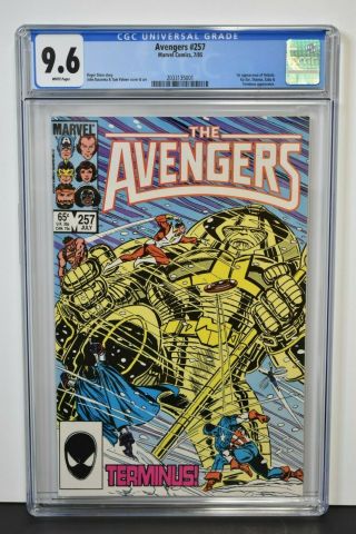 Avengers 257 (1985) Cgc Graded 9.  6 1st Nebula John Buscema Cover & Art