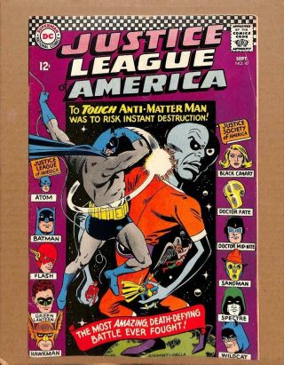 Justice League Of America 47 - Higher Grade - Jsa X - Over Batman Dc Comics