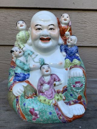 Chinese Antique Porcelain Buddha China Asian