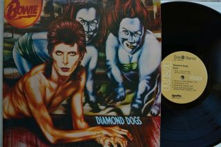 David Bowie Diamond Dogs Cpl1 - 0576 Rca Victor Record Tan Label Vinyl Lp 1976 Ex,