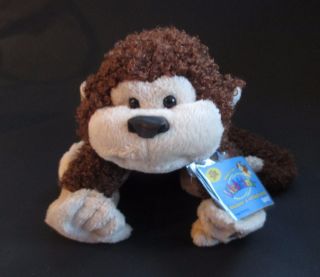 Wb2 Cheeky Monkey Webkinz Plush Code Stuffed Animal Ganz