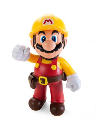 Mario Maker Big Builder Mario Action Figure