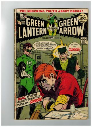 Key Comic: Green Lantern 85 Co - Starring Green Arrow And Speedy 