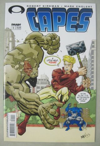 Capes 1 Image Comics 1st Appearance Of Rick Grimes The Walking Dead Preview