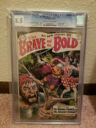 Brave And The Bold 22 Cgc 8.  5 Cream To Off White Pages