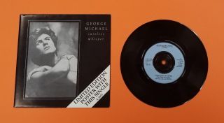 Rare - George Michael " Careless Whisper " 7 " Uk 45 In Poster Sleeve Vinyl