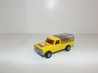 Matchbox S/f No.  57c Ford Pick Up Wild Life Truck Yellow,  Brown Lion Unboxed