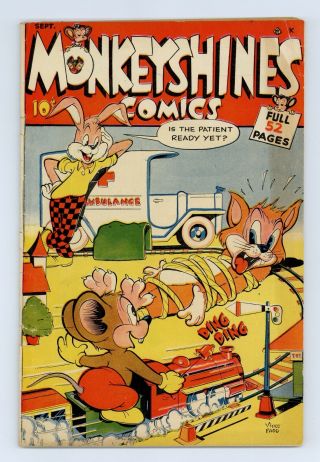 Monkeyshines Comics 22 1948 Vg - 3.  5