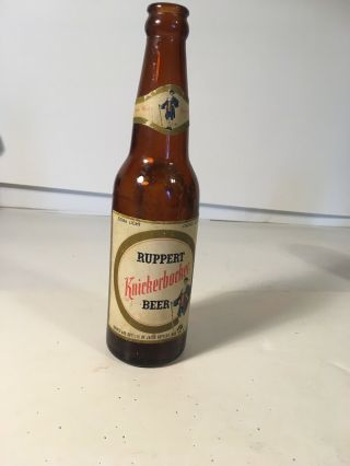 Ruppert Knickerbocker Beer Bottle Vintage