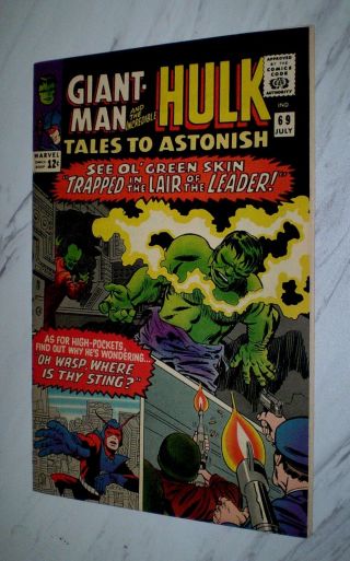 Tales To Astonish 69 Nm,  9.  6 Unrestored 1965 Marvel Hulk & Giant - Man